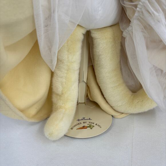 Bunnies by the Bay Gabigail Goodness Plush Rabbit Easter Peep-A-Boo with Stand - Picture 14 of 15